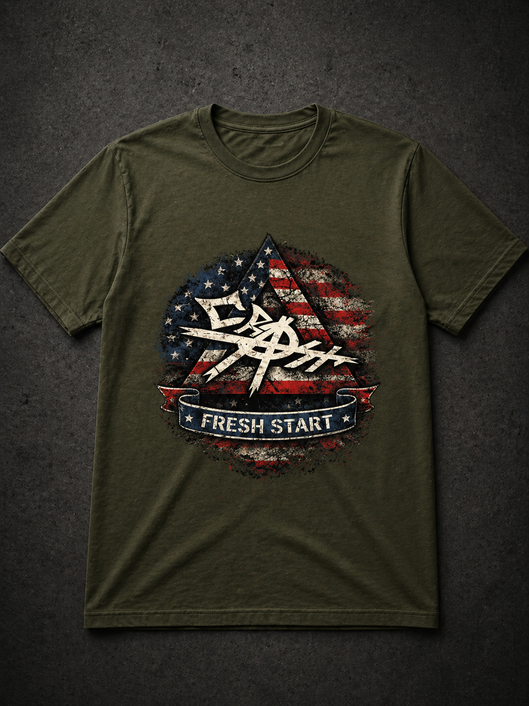 USA Crash Customs "Fresh Start" Tee