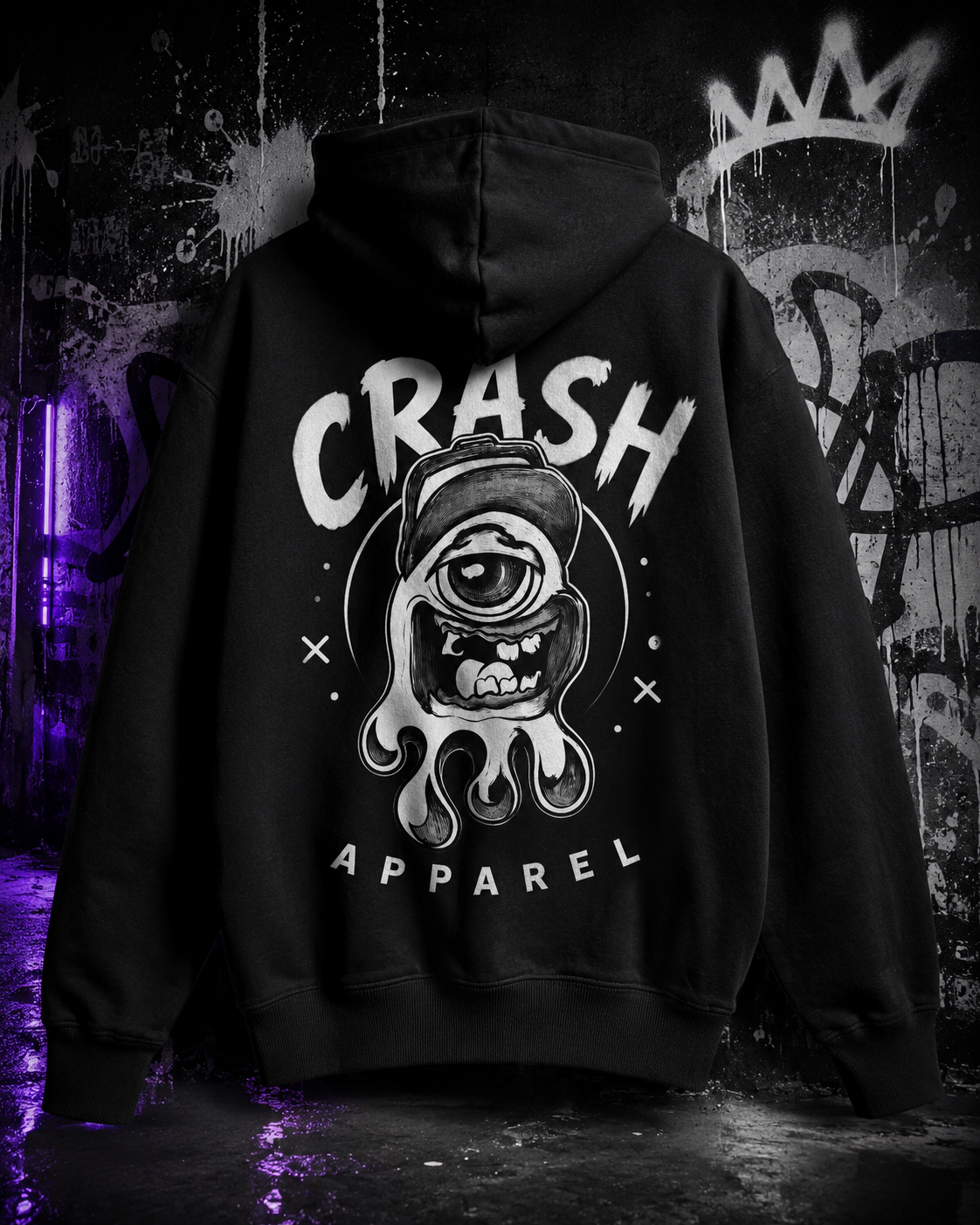 Crash Apparel Logo Hoodie
